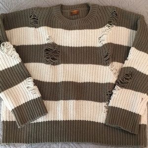 Distressed Sweater